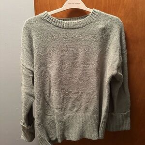 ANRABESS Gray Knit Sweater